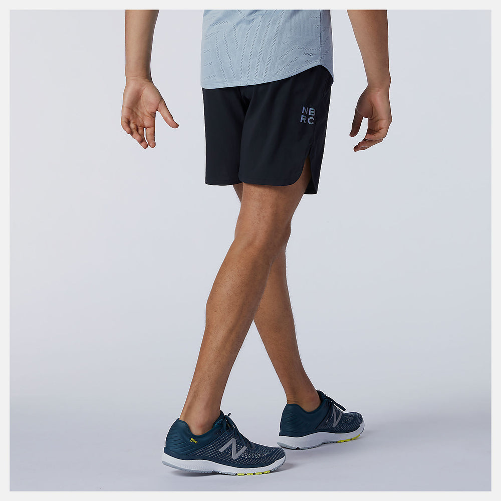 Black Q Speed Fuel 7 Inch Short / New Balance Men