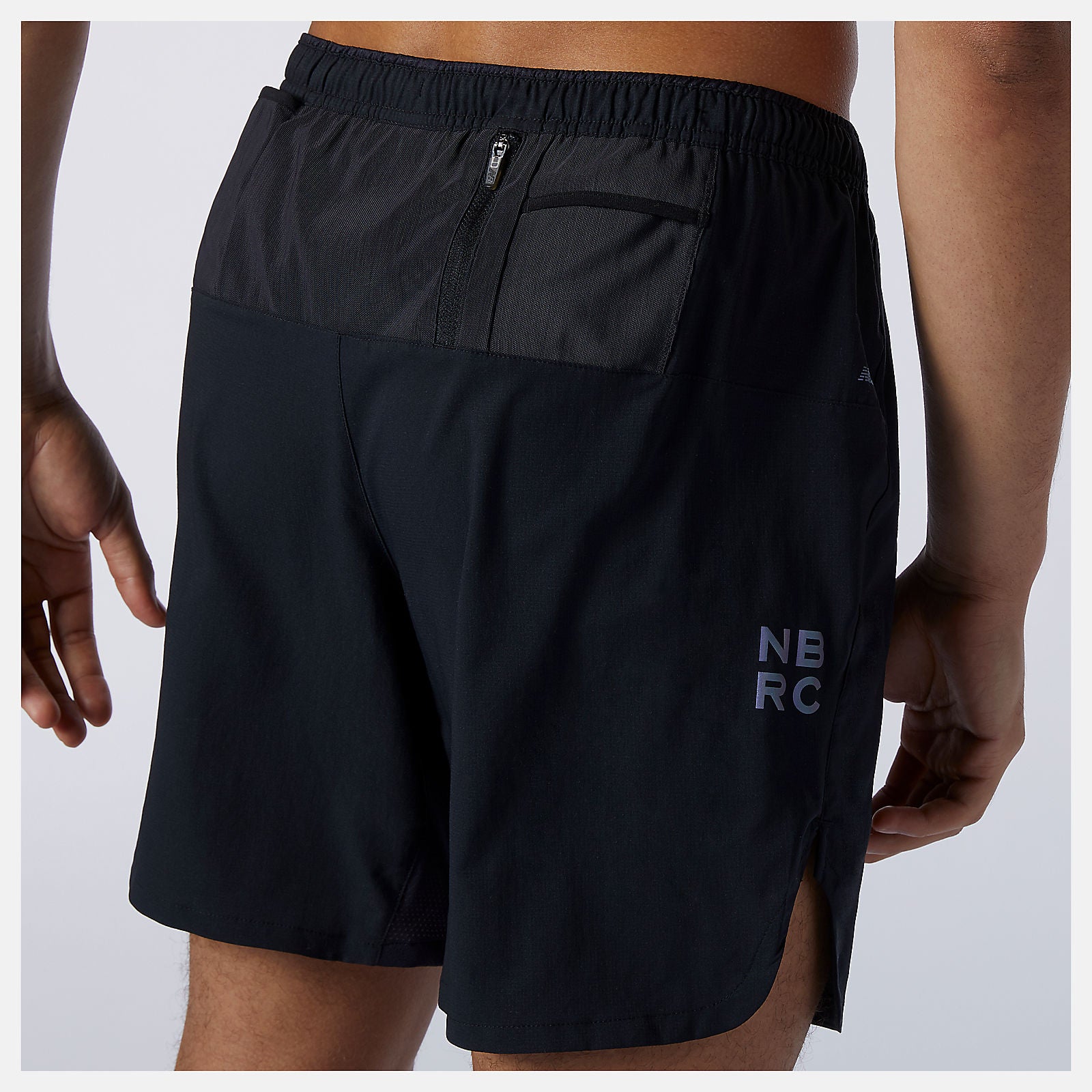 Black Q Speed Fuel 7 Inch Short / New Balance Men