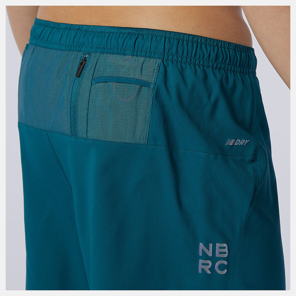 Mountain Teal Q Speed Fuel 7 Inch Short / New Balance Men