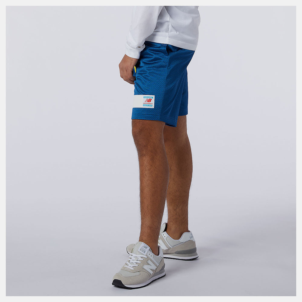 Captain Blue NB Essentials Mesh Short / New Balance Men