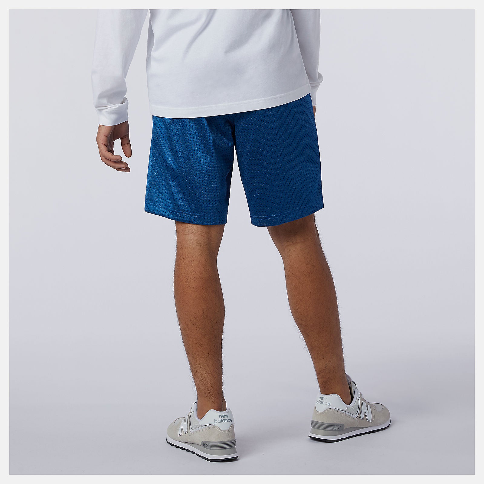 Captain Blue NB Essentials Mesh Short / New Balance Men