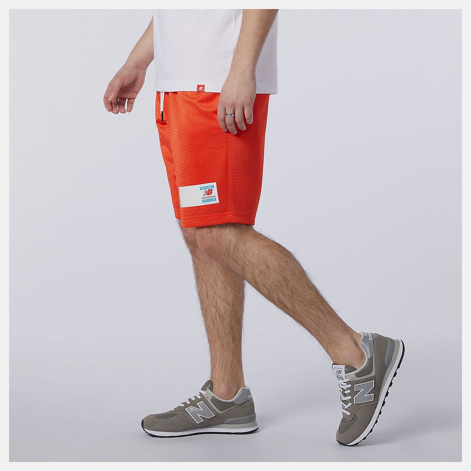 Ghost Pepper NB Essentials Mesh Short / New Balance Men