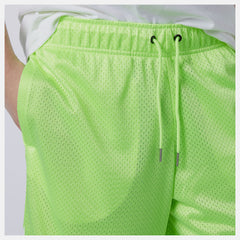 Bleached Lime Glo NB Athletics Psy Varsity Mesh Short / New Balance Men