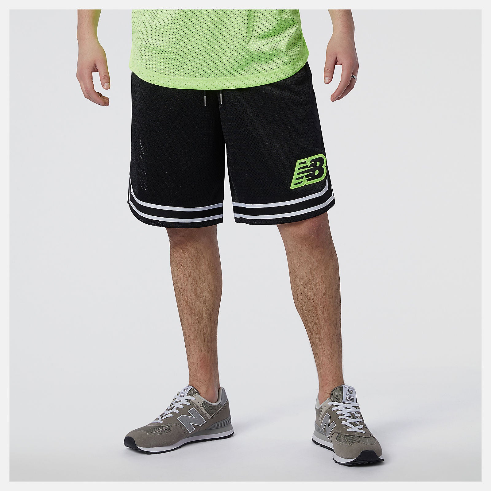 Black NB Athletics Psy Varsity Mesh Short / New Balance Men