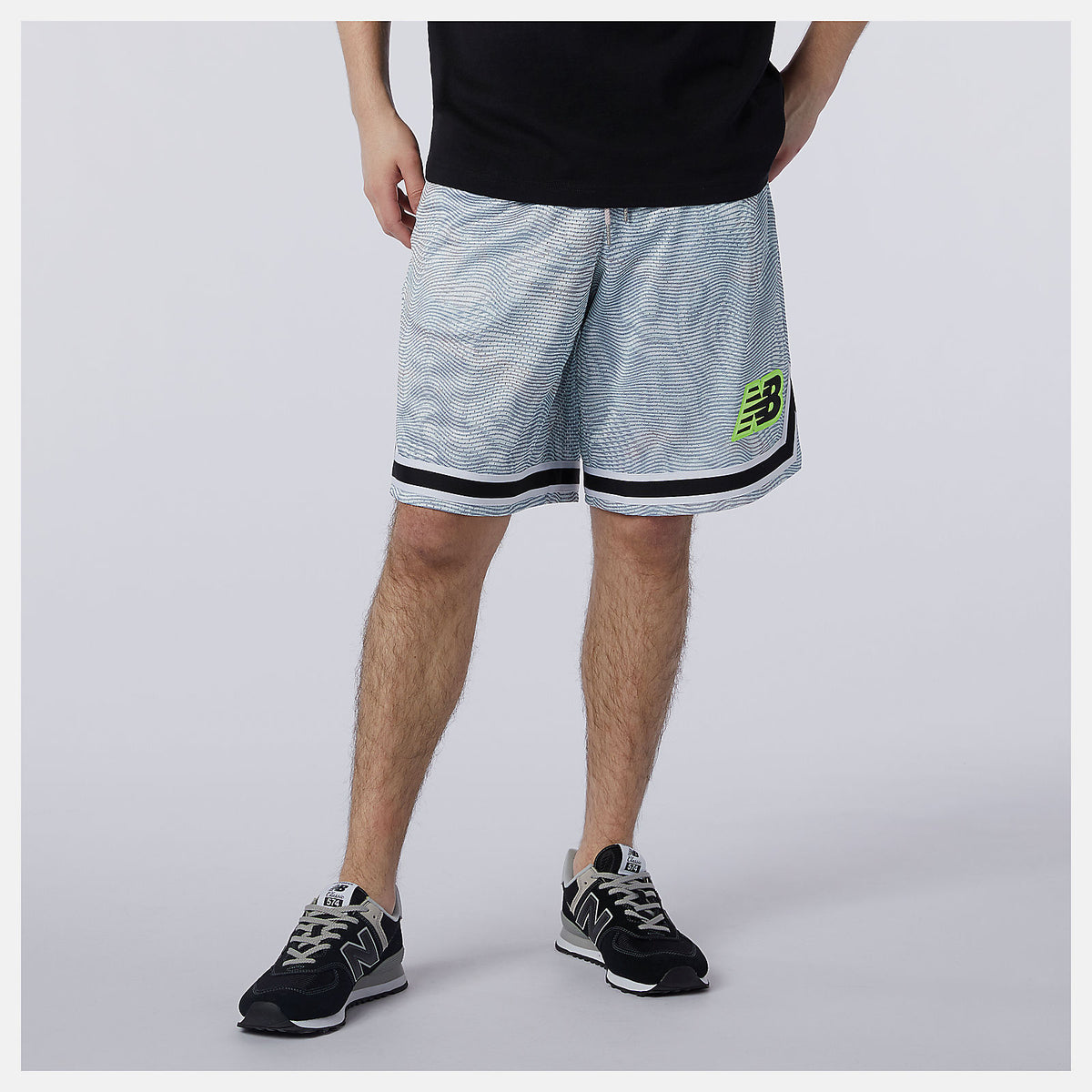 White Print NB Athletics Psy Varsity Short / New Balance Men