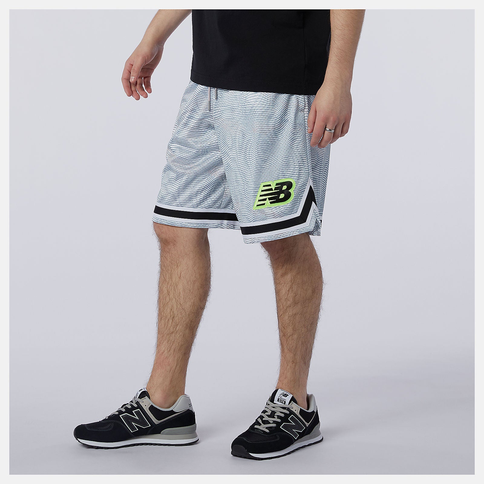 White Print NB Athletics Psy Varsity Short / New Balance Men