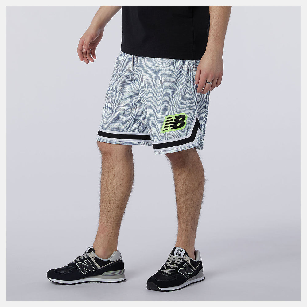 White Print NB Athletics Psy Varsity Short / New Balance Men