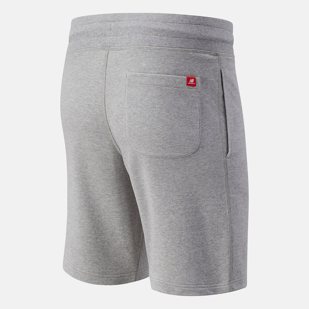 Athletic Grey Essentials Colorful Logo Short / New Balance Men