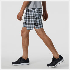 White 7 In Printed Tournament Short / New Balance Men