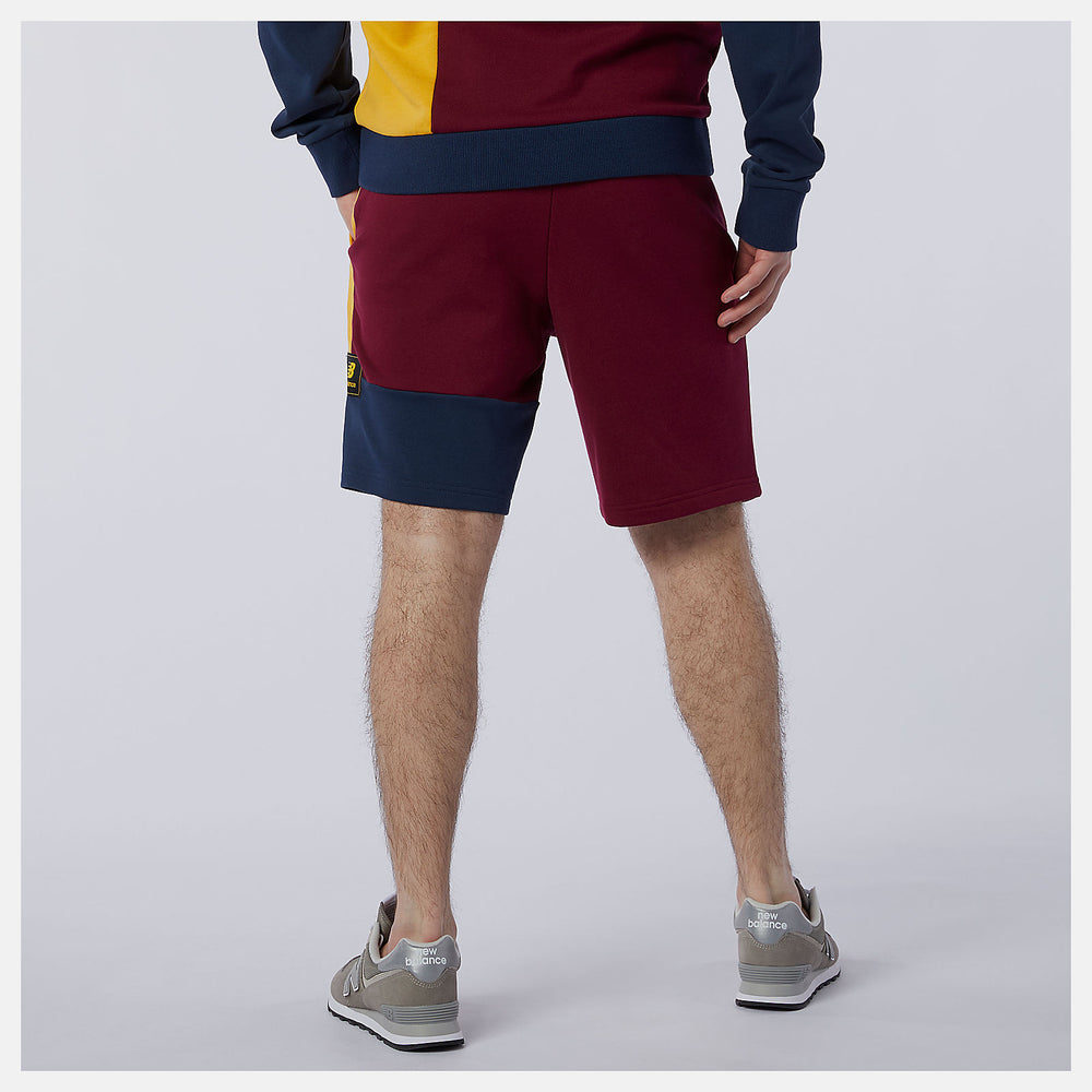 Garnet NB Athletics Higher Learning Fleece Short / New Balance Men