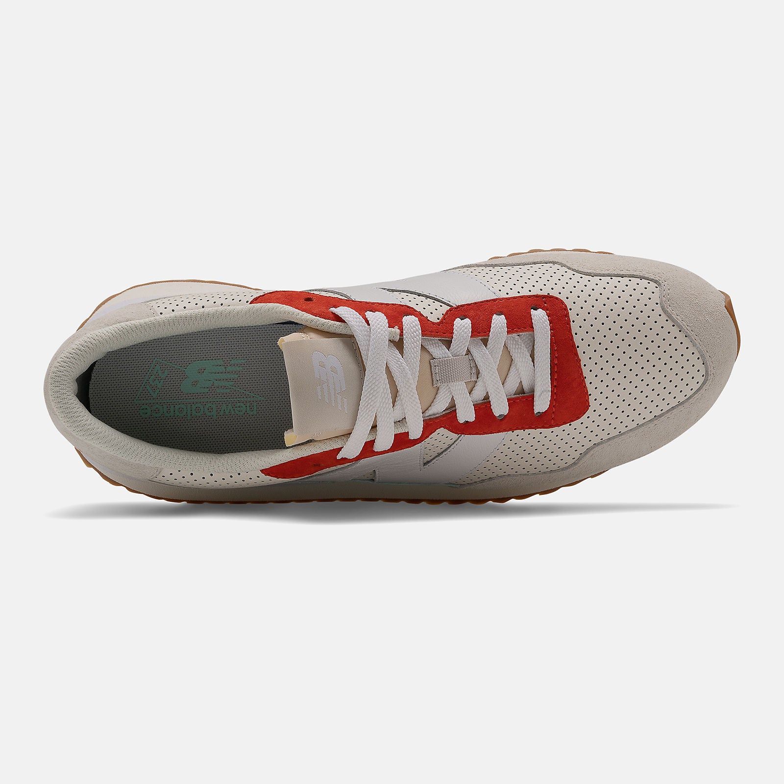 White/Ghost Pepper 237 / New Balance Men