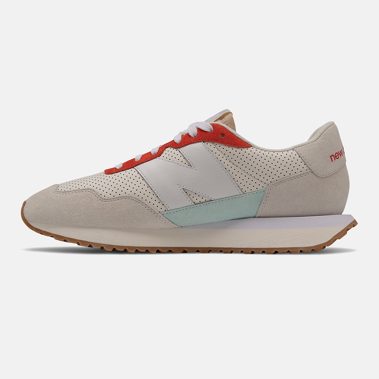 White/Ghost Pepper 237 / New Balance Men