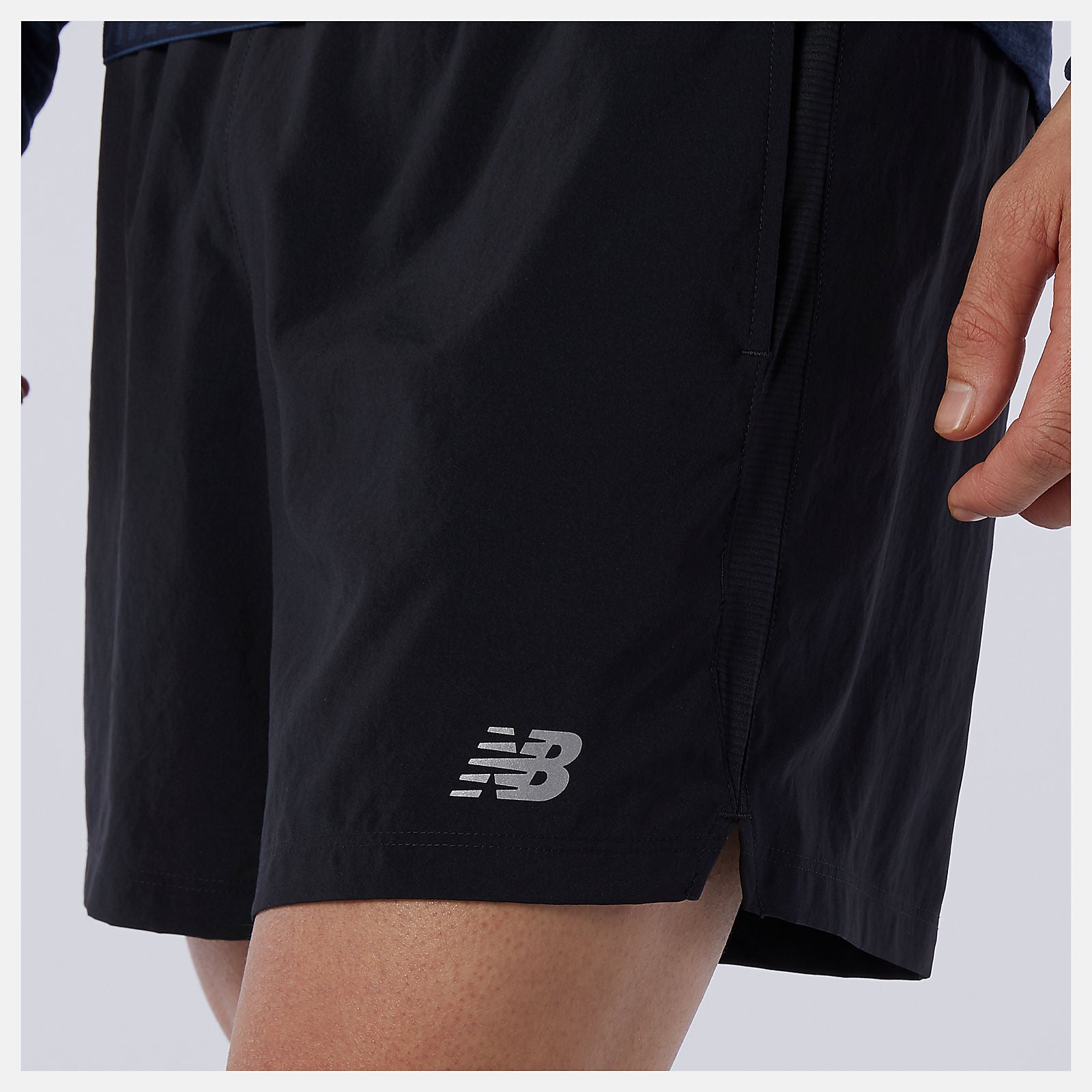 Black Accelerate 5 In Short / New Balance Men