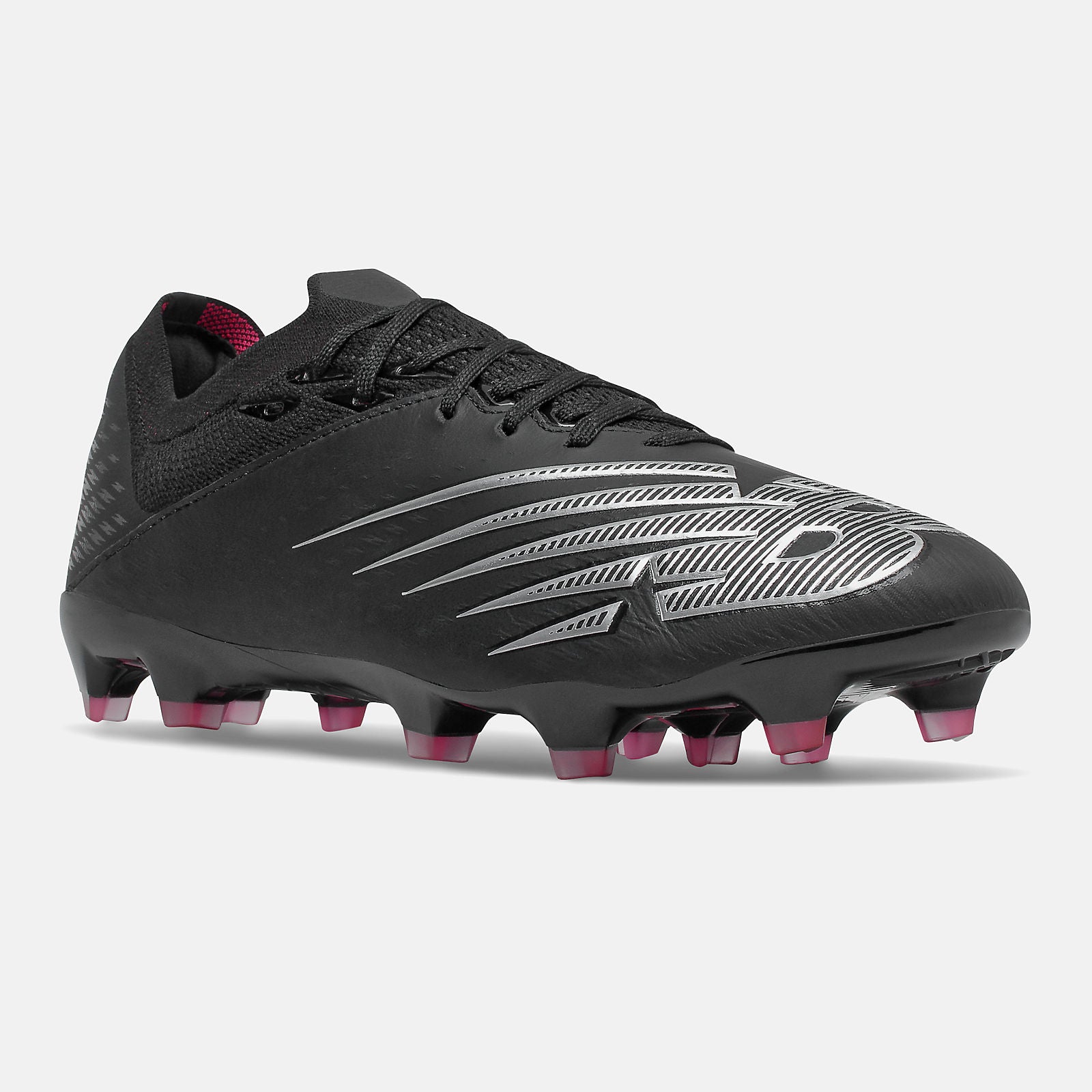 Black Furon V6+ Leather FG / New Balance Women|Men