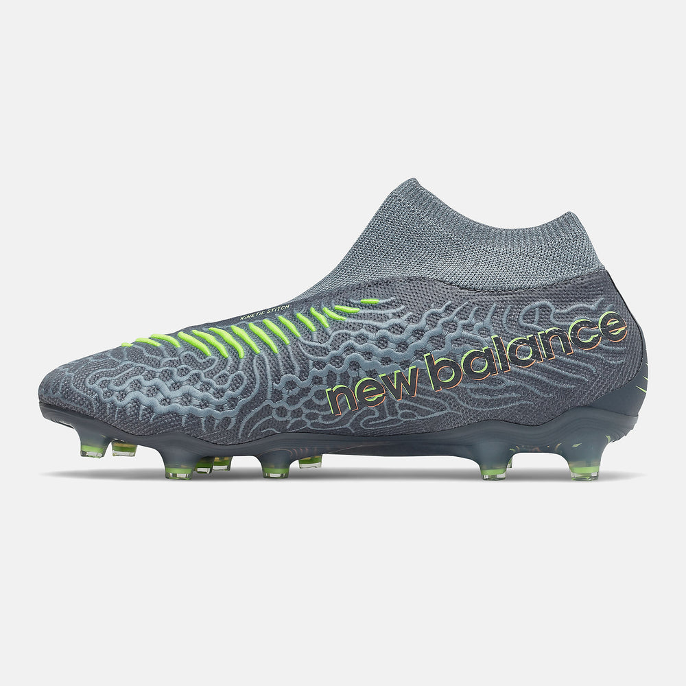 Thunder/Bleached Lime Glo Tekela V3 Pro FG / New Balance Women|Men