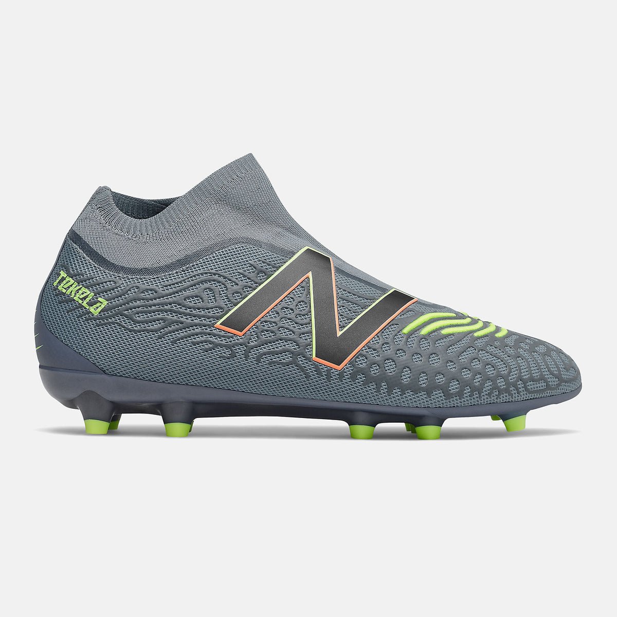 Thunder/Bleached Lime Glo Tekela v3 Magia FG / New Balance Women|Men