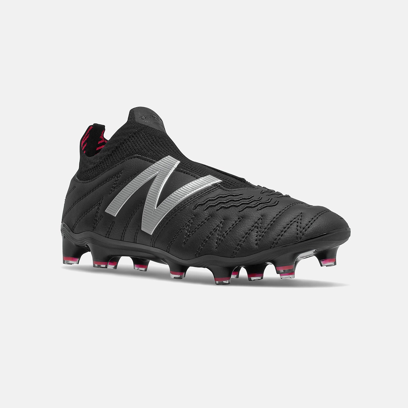 Black/Pink Glo Tekela V3+ Pro Leather FG / New Balance Women|Men