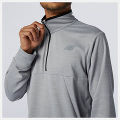 Athletic Grey Tenacity Quarter Zip / New Balance Men