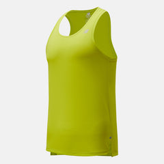 Sulpher Yellow Impact Run Singlet / New Balance Men