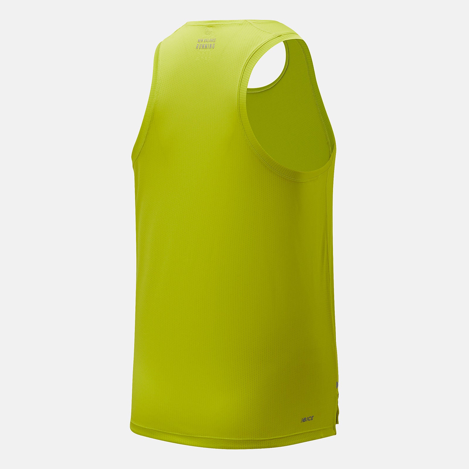 Sulpher Yellow Impact Run Singlet / New Balance Men