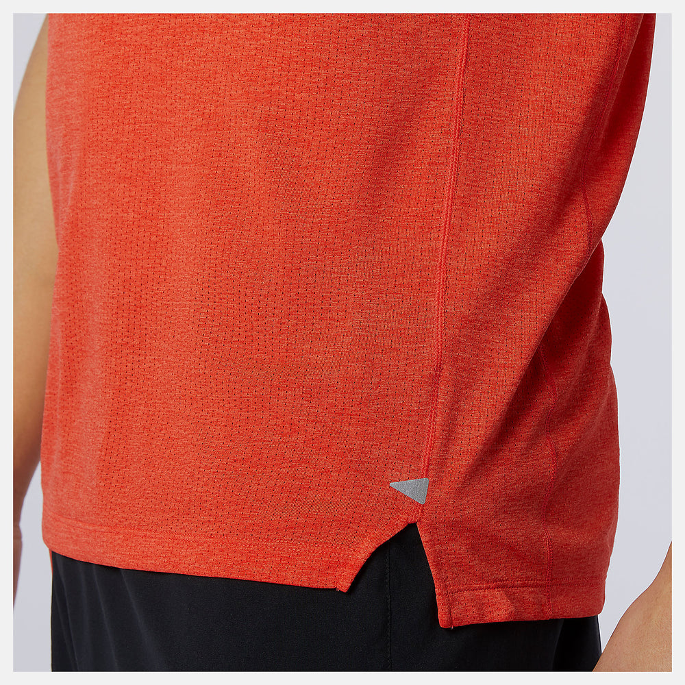 Ghost Pepper Impact Run Short Sleeve / New Balance Men