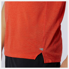 Ghost Pepper Impact Run Short Sleeve / New Balance Men
