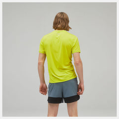 Sulpher Yellow Impact Run Short Sleeve / New Balance Men