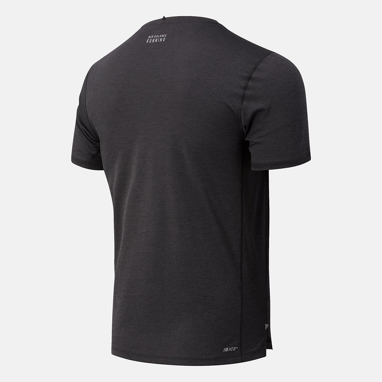 Black Heather RFL Impact Run Short Sleeve / New Balance Men