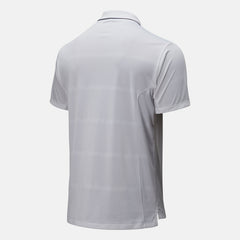 White Rally Performance Polo / New Balance Men