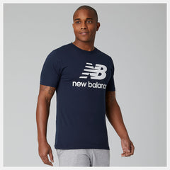 Eclipse Essentials Stacked Logo Tee / New Balance Men