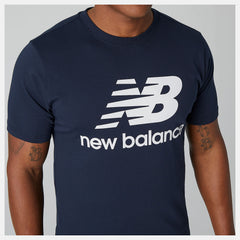 Eclipse Essentials Stacked Logo Tee / New Balance Men