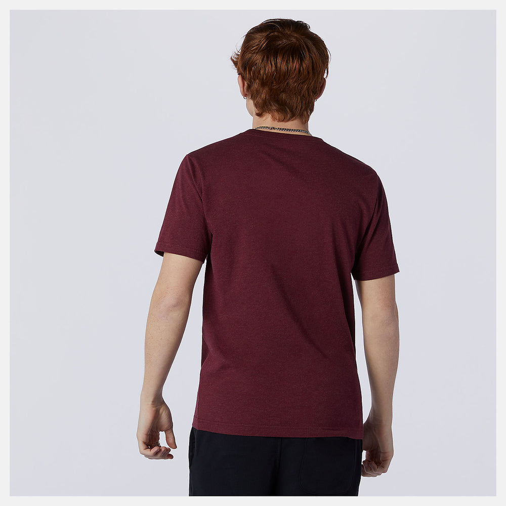 Garnet Essentials Stacked Logo Tee / New Balance Men