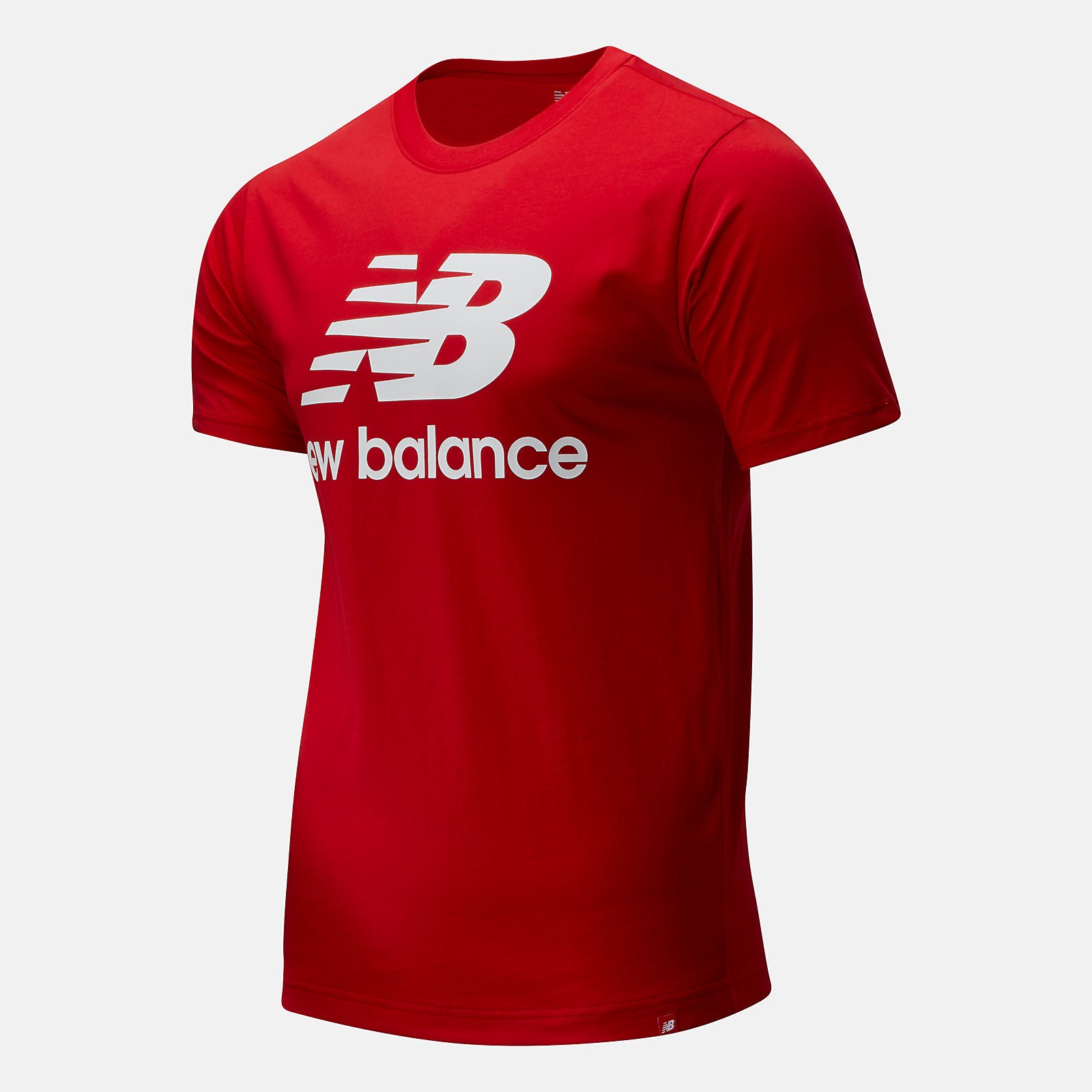 Team Red Essentials Stacked Logo Tee / New Balance Men