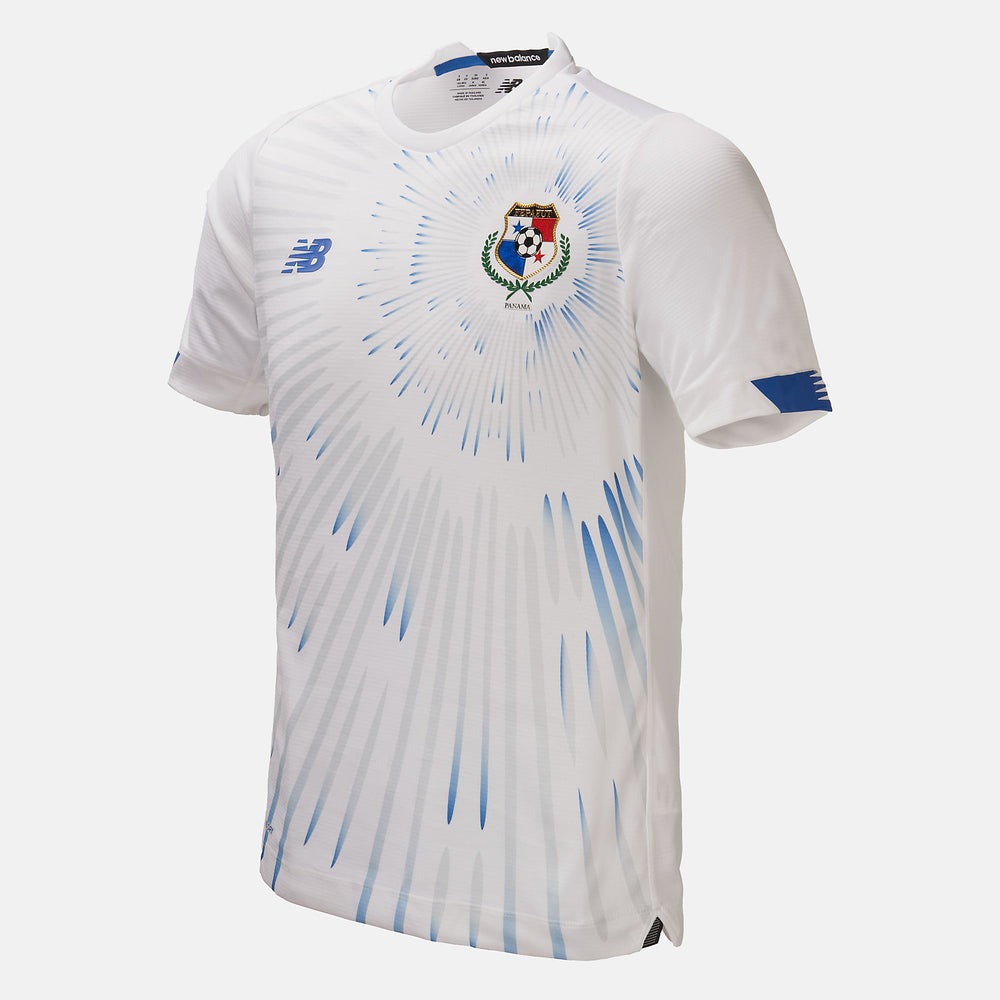 White Panama Away Short Sleeve Jersey / New Balance Men