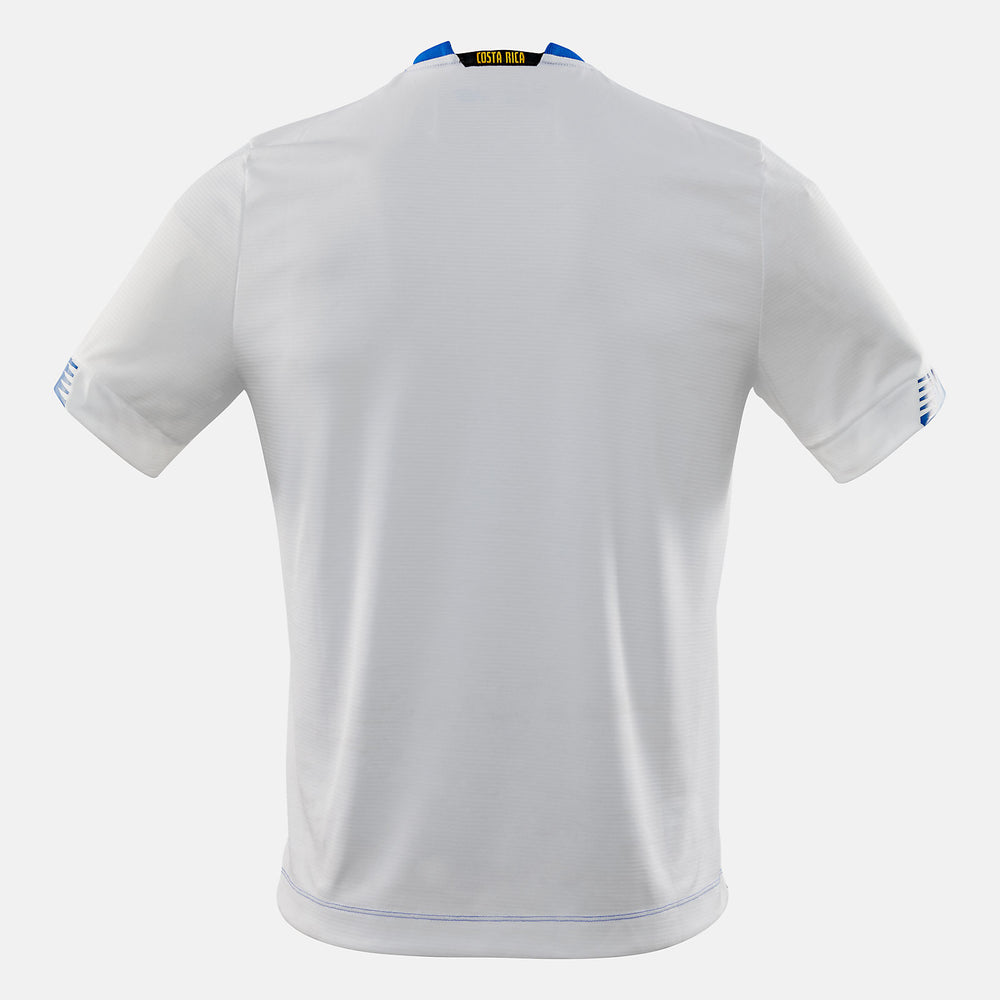White Costa Rica Away Short Sleeve Jersey / New Balance Men