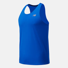 Cobalt Blue Accelerate Singlet / New Balance Men
