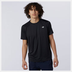 Black Accelerate Short Sleeve / New Balance Men