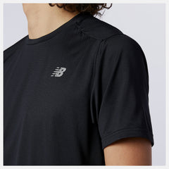 Black Accelerate Short Sleeve / New Balance Men