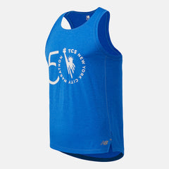 Faded Cobalt NYC Marathon Impact Run Singlet / New Balance Men