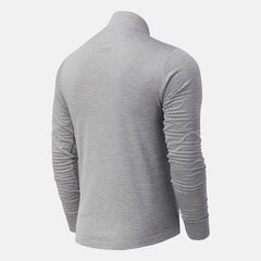 Athletic Grey NYC Marathon Impact Run Grid Back Half Zip / New Balance Men