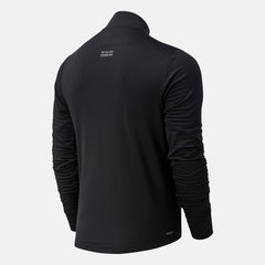 Black NYC Marathon Impact Run Grid Back Half Zip / New Balance Men