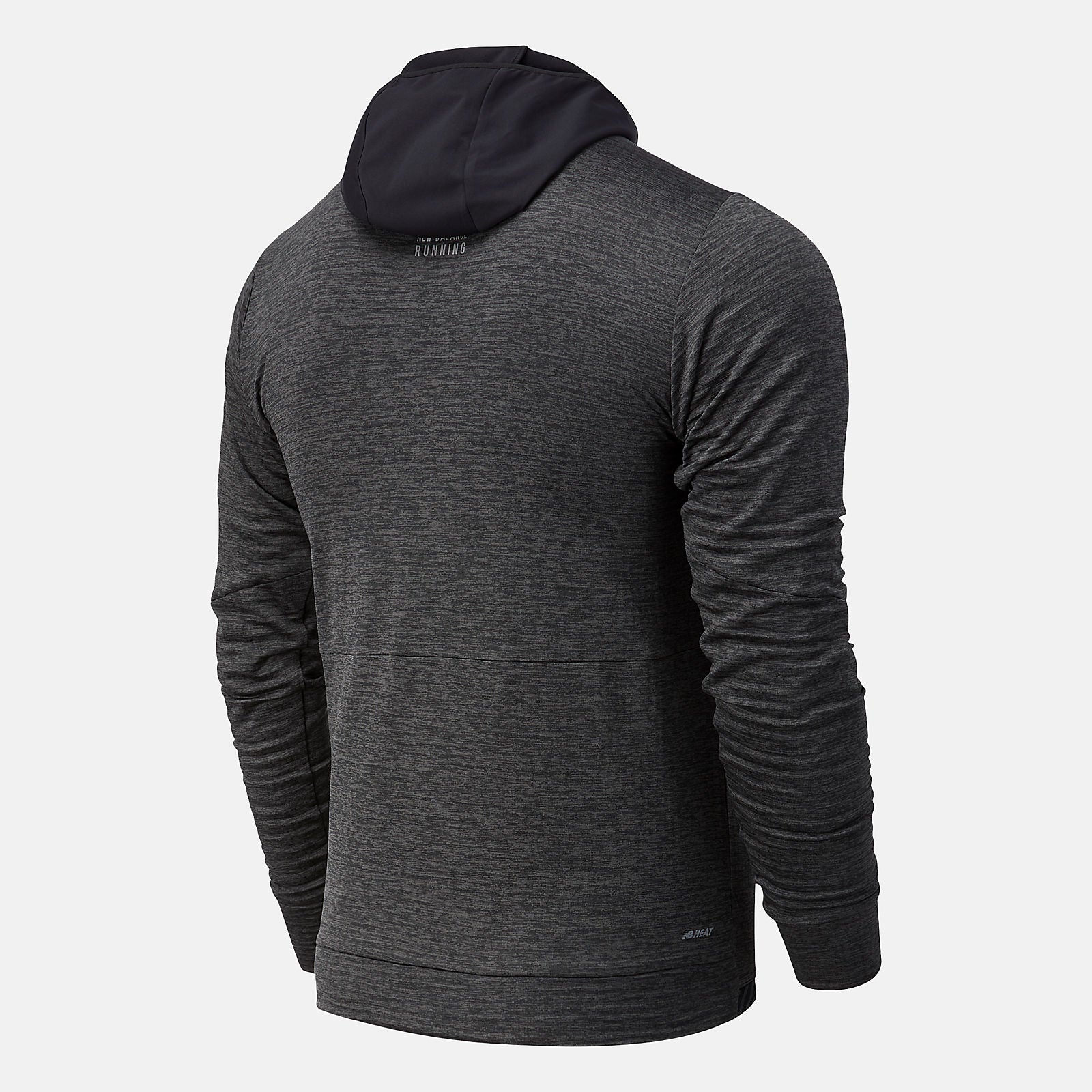 Heather Charcoal NYC Marathon Impact Run Grid Back Hoodie / New Balance Men