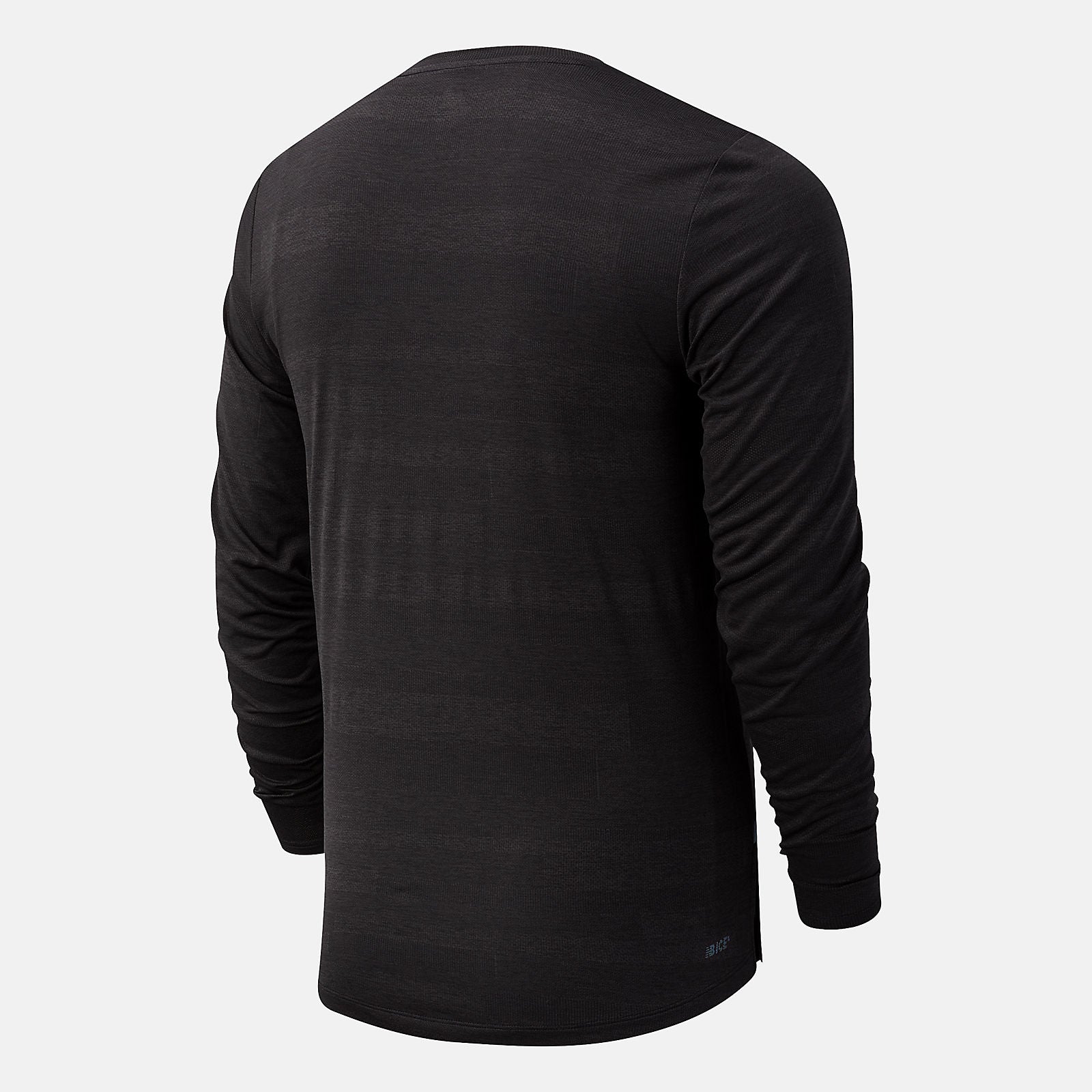 Black Heather NYC Marathon Q Speed Fuel Jacquard Long Sleeve / New Balance Men