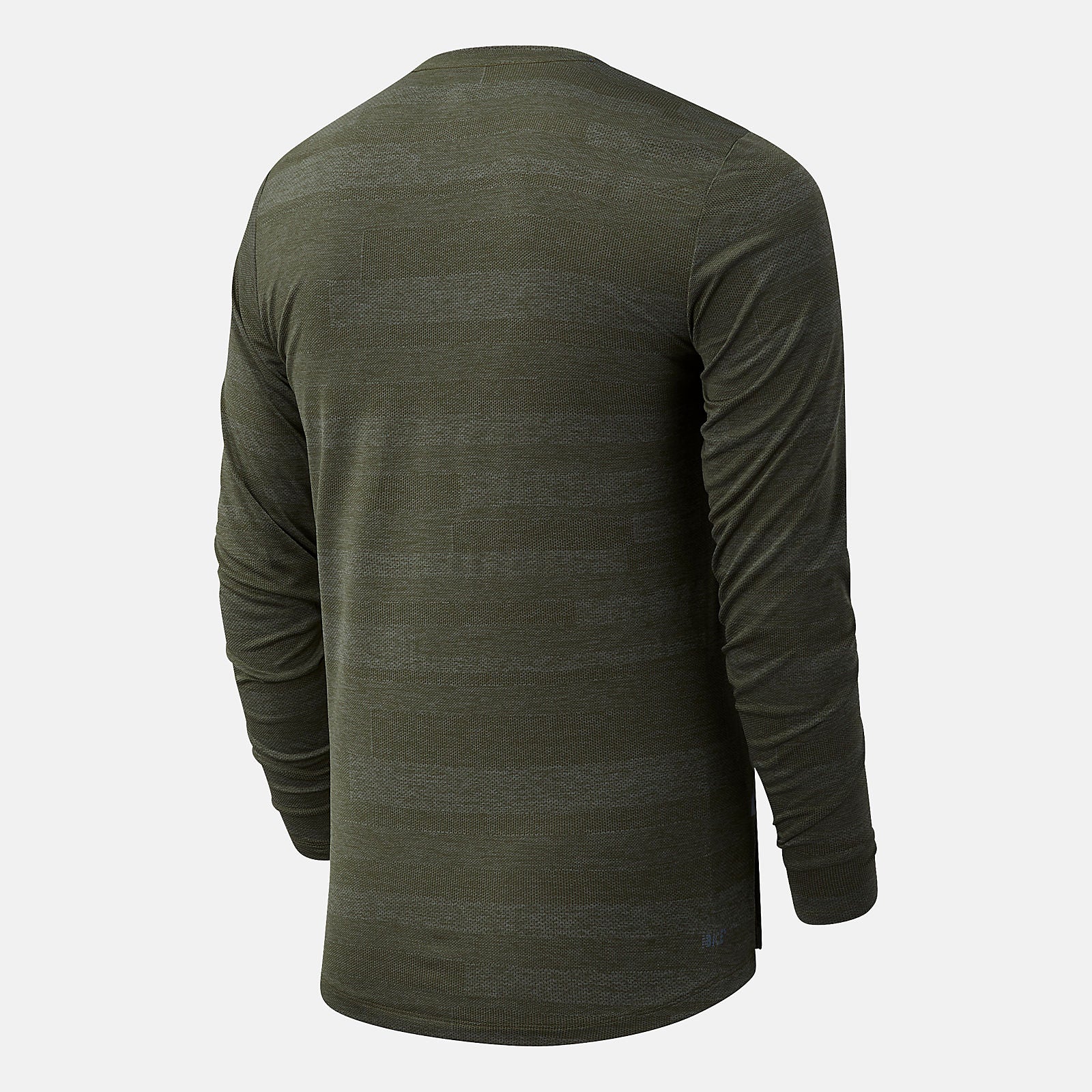 Oak Leaf Green NYC Marathon Q Speed Fuel Jacquard Long Sleeve / New Balance Men