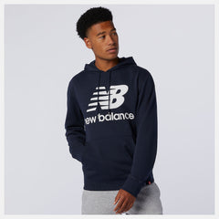 Eclipse NB Essentials Stacked Logo Po Hoodie / New Balance Men