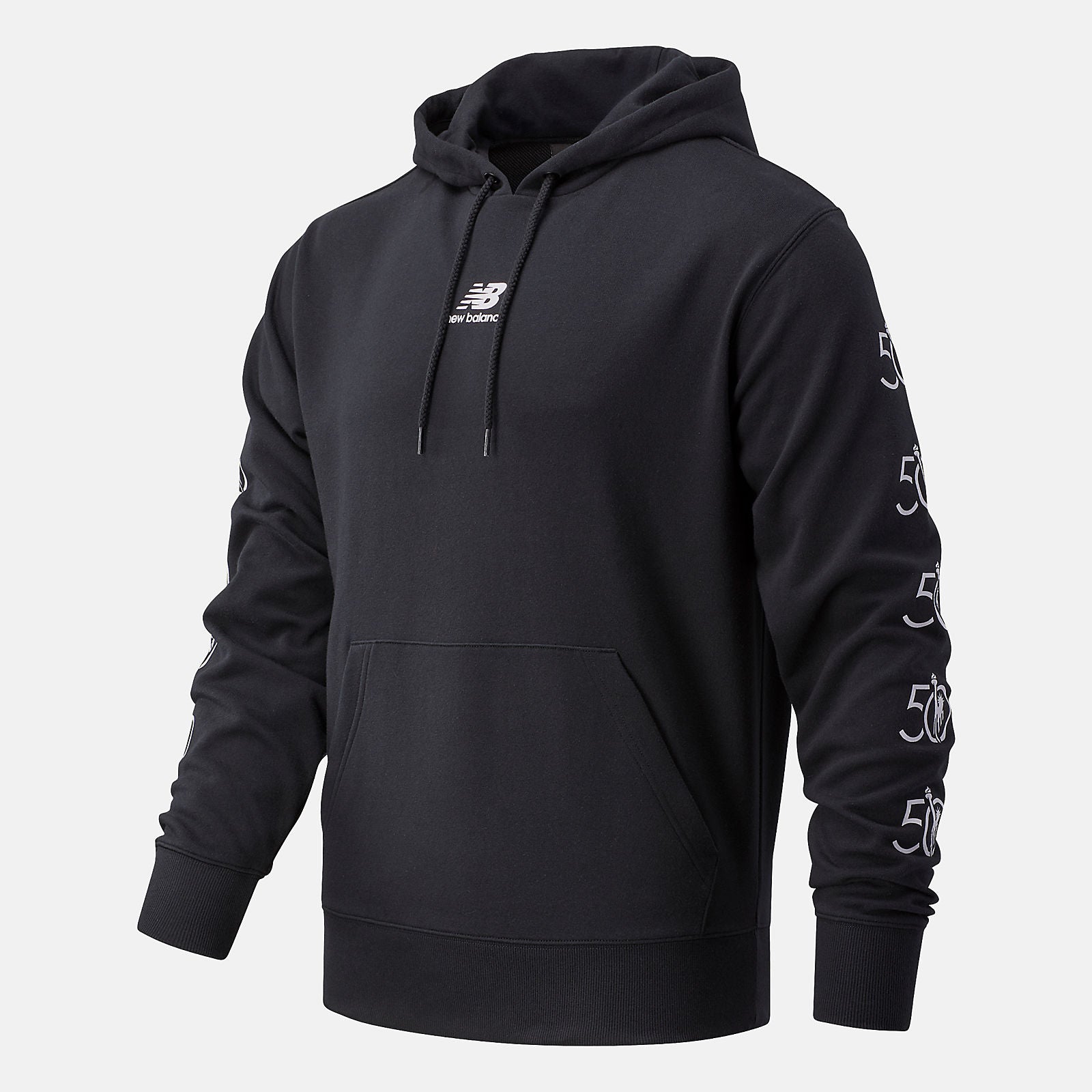 Black NYC Marathon Essentials Stack Pack Hoodie / New Balance Men