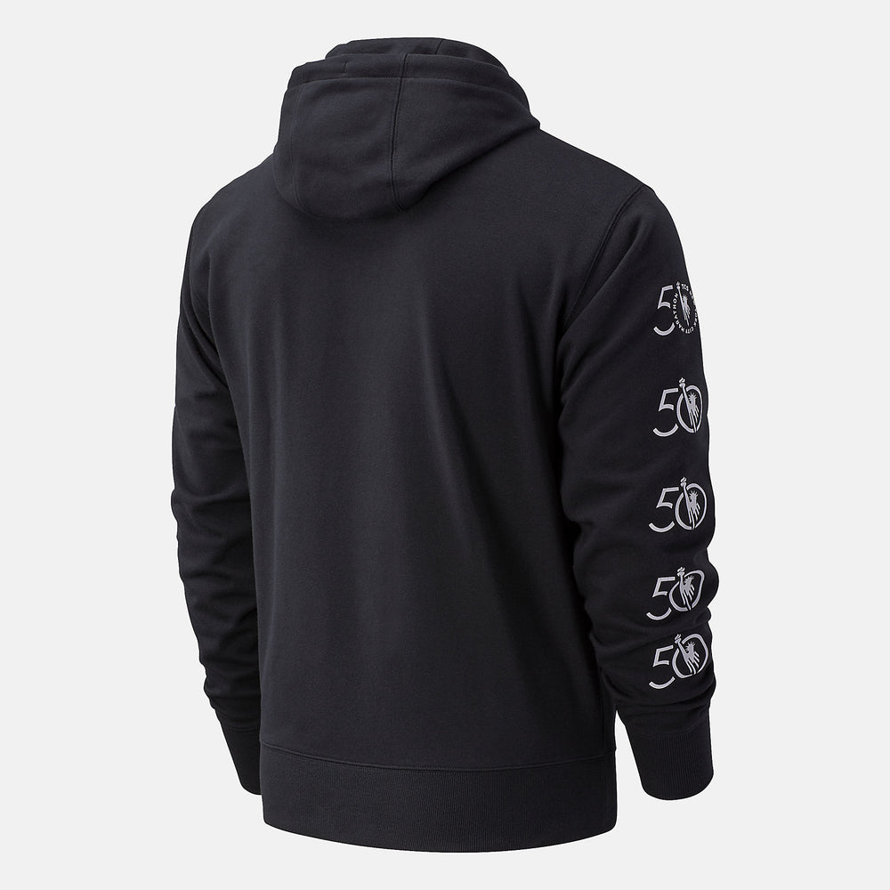 Black NYC Marathon Essentials Stack Pack Hoodie / New Balance Men