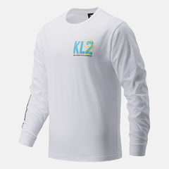 White KL2 Moreno Valley LS Tee / New Balance Men