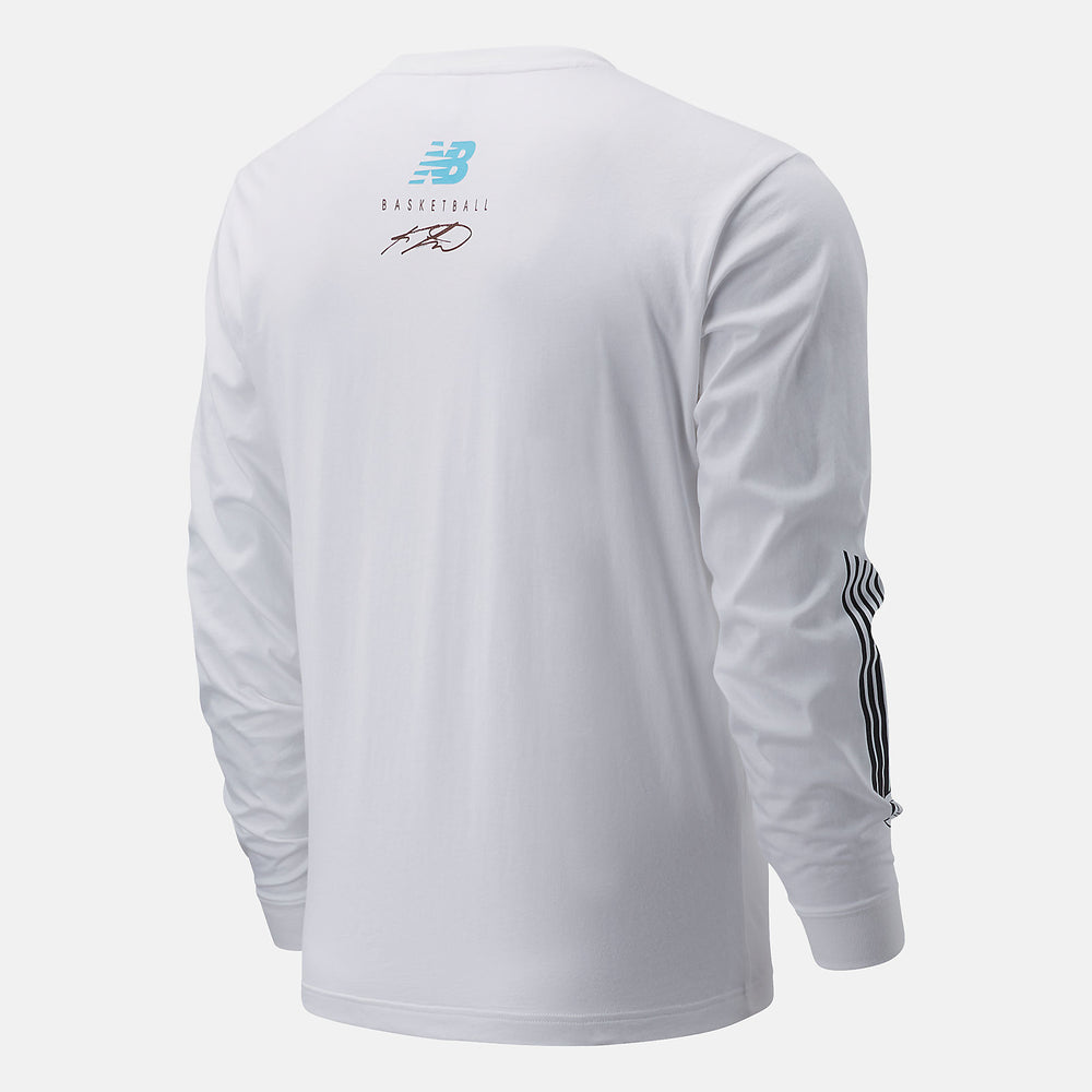 White KL2 Moreno Valley LS Tee / New Balance Men