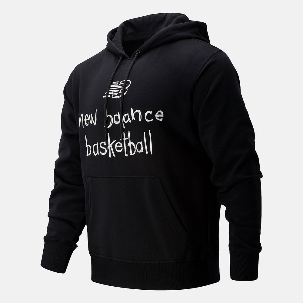Black NB Swish Hoodie / New Balance Men
